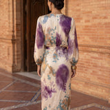 Valeria Vestido com decote em V