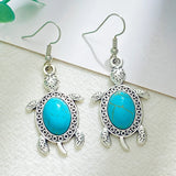 Ensemble de bijoux tortue turquoise