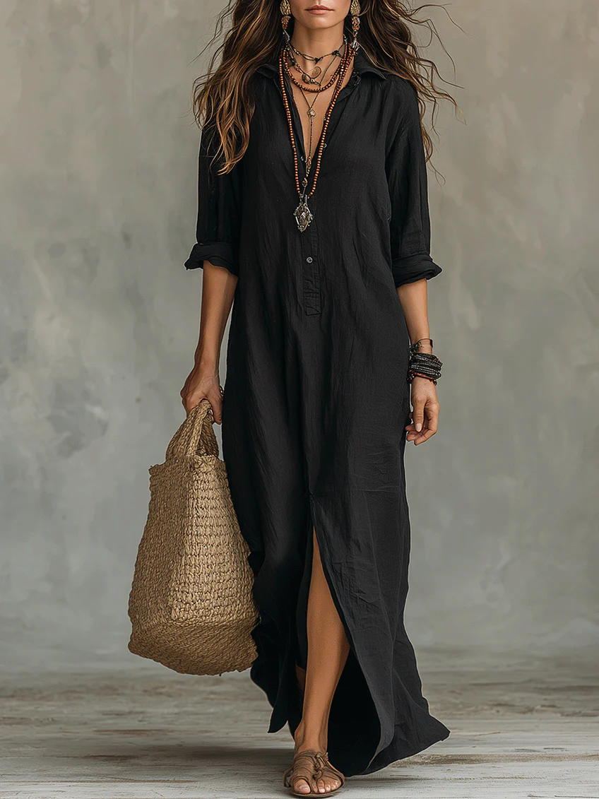 Priscila | Vestido Maxi Romântico