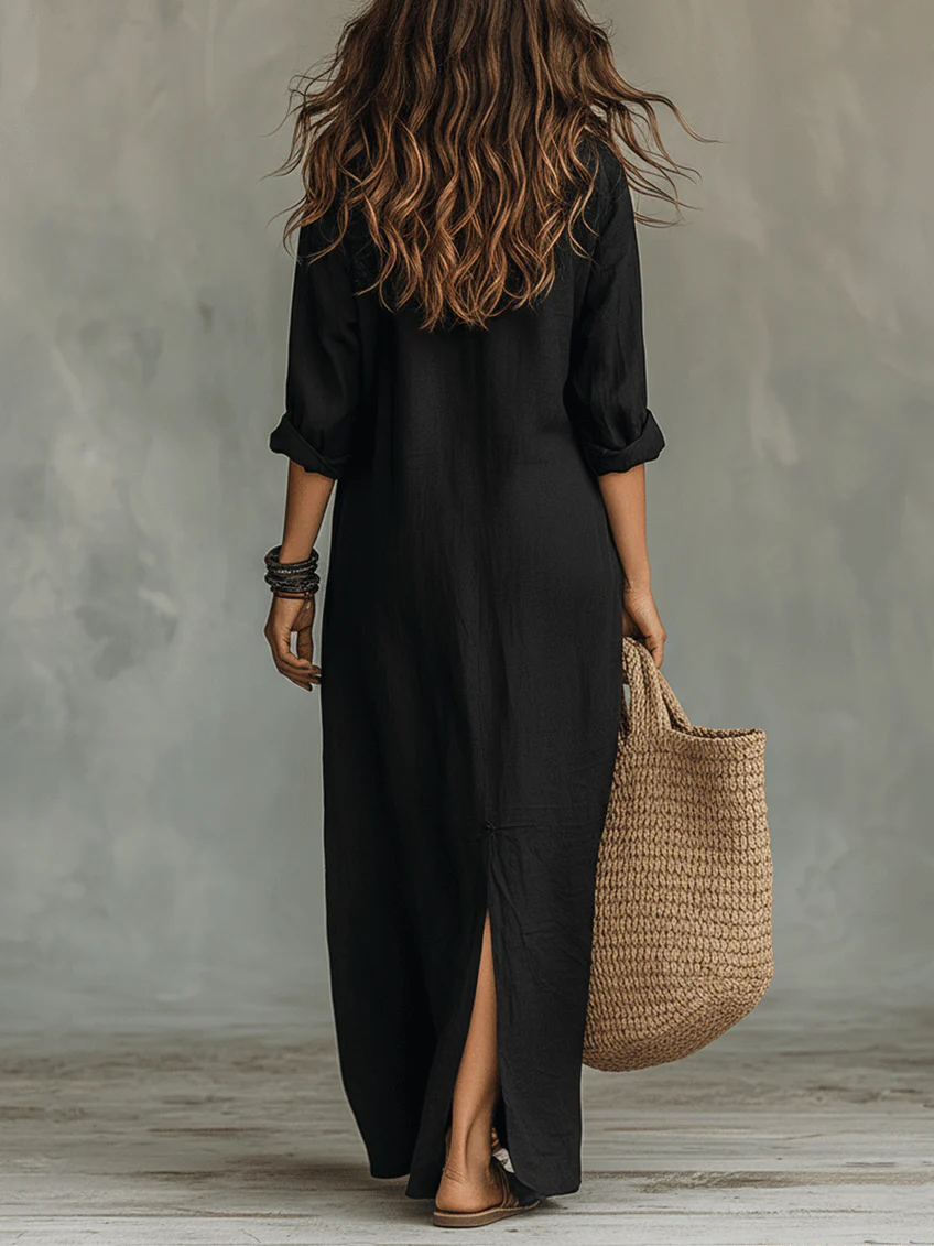 Priscila | Vestido Maxi Romântico