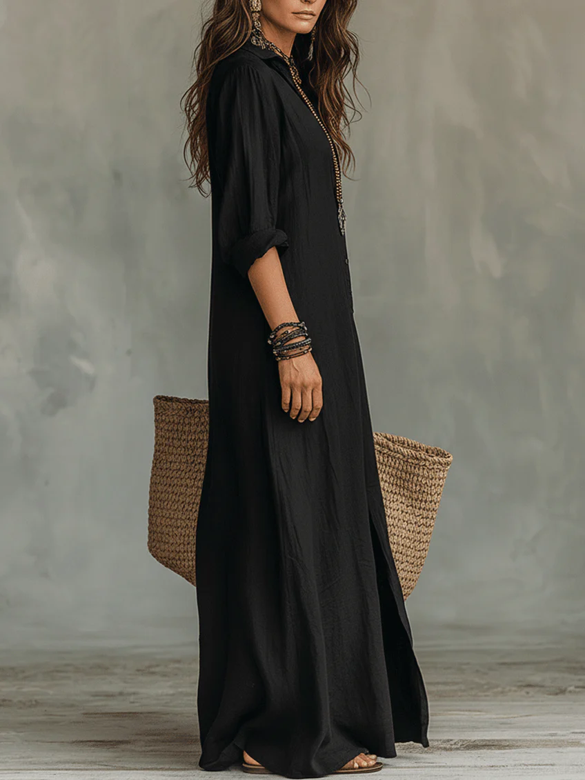 Priscila | Vestido Maxi Romântico
