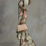 Carina | Vestido Maxi Floral Franzido