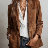 Aurora | Blazer Vintage Castanho