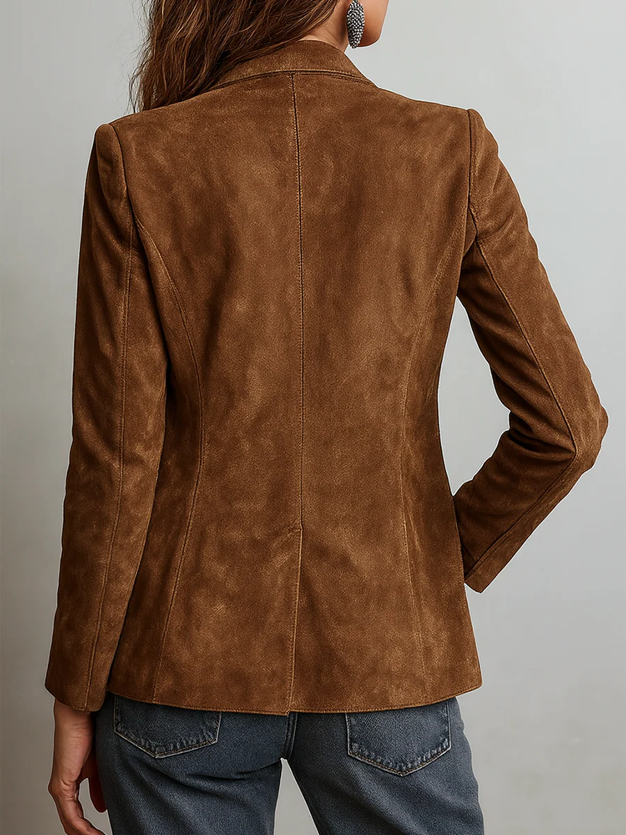 Aurora | Blazer Vintage Castanho
