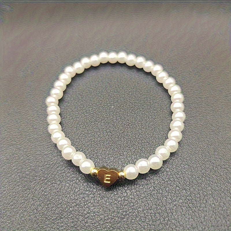 Pulseira Coração com Inicial