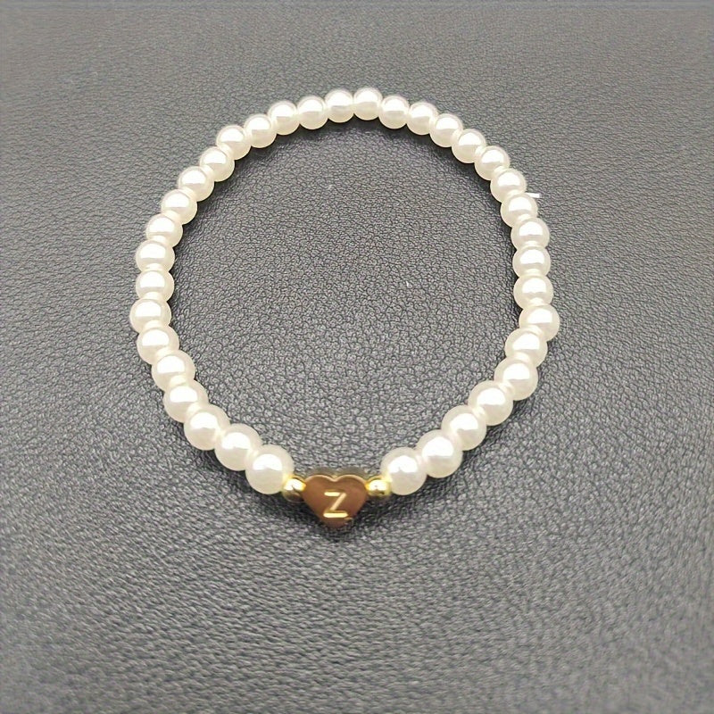 Pulseira Coração com Inicial