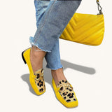 Mocassins com Padrão Animal