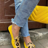 Mocassins com Padrão Animal
