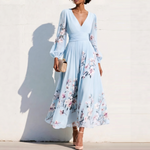Denise | Vestido Midi com Mangas Balão