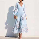Denise | Vestido Midi com Mangas Balão