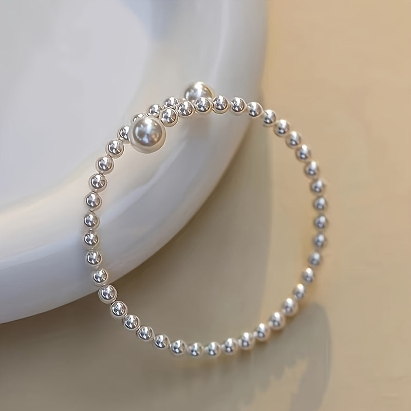 Pulseira Retro de Pérolas