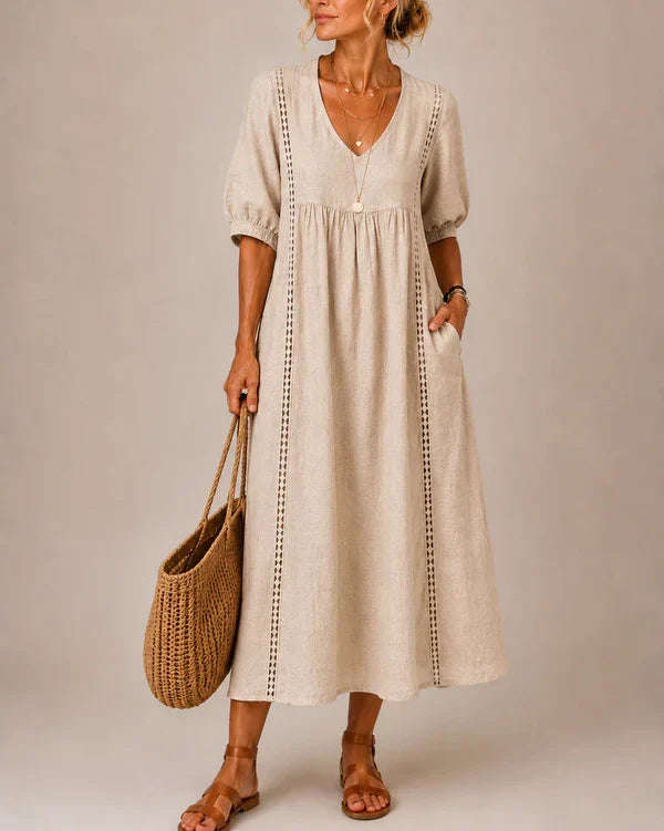 Lina | Vestido Midi de Verão