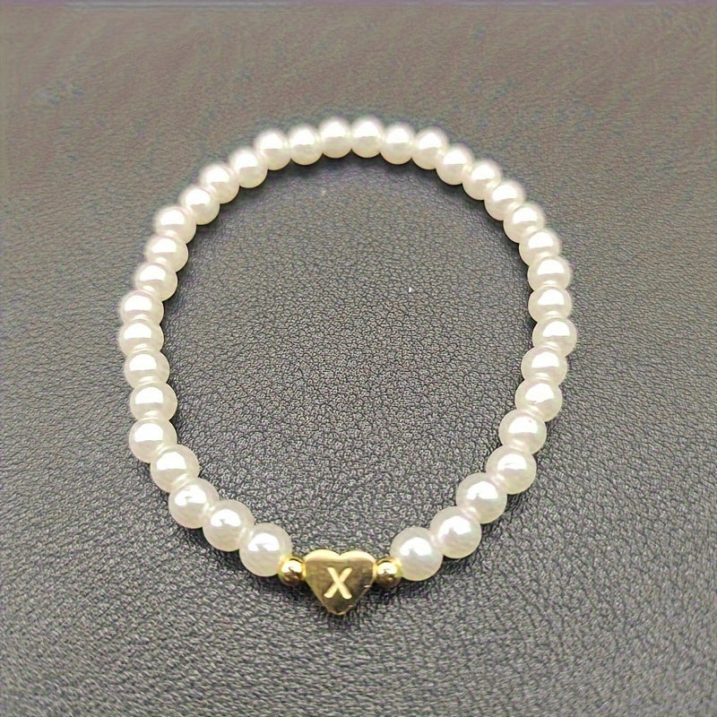Pulseira Coração com Inicial