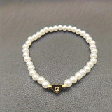 Pulseira Coração com Inicial