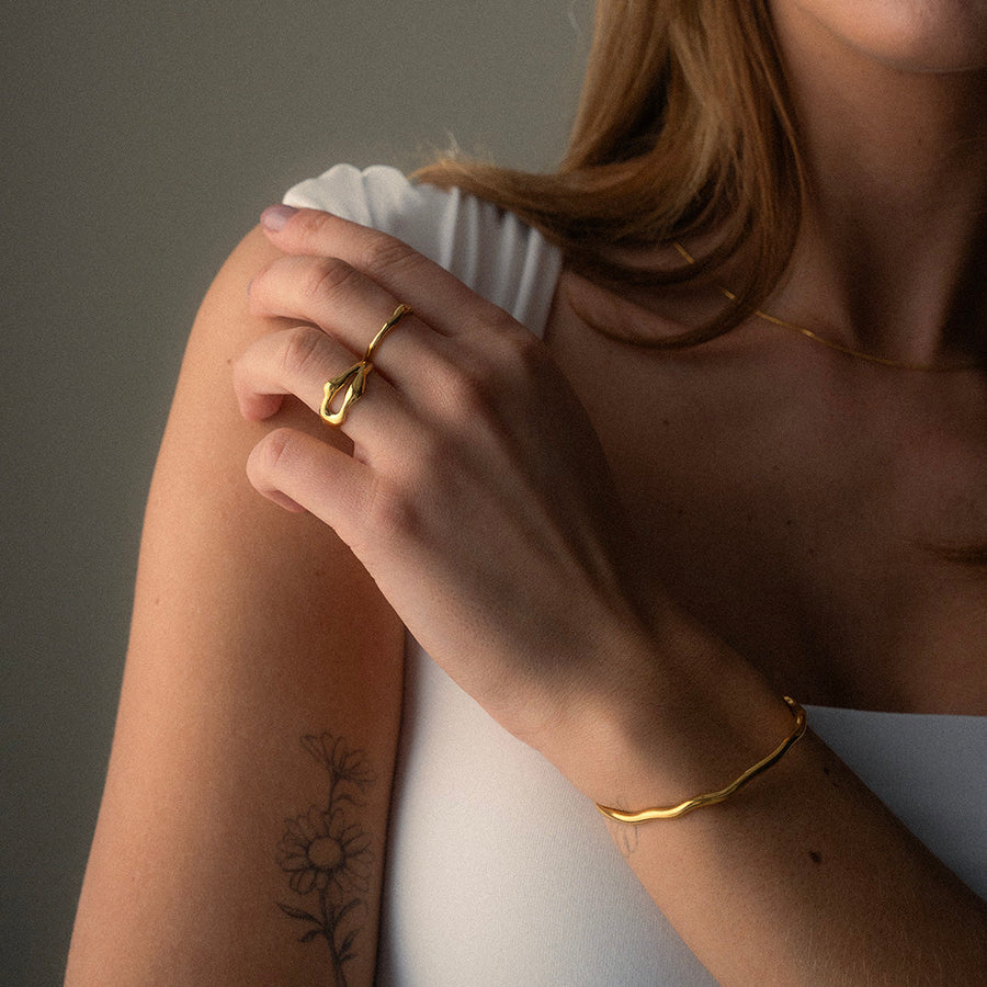 Bracelete Curva Ajustável