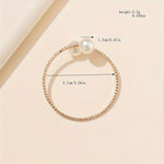 Pulseira com Pérolas e Cristais