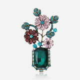 Broche Jardim Esmeralda