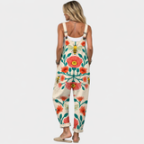 Inês - Macacão Estampado Confortável