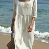 Marina™ | Vestido Midi do Dia a Dia