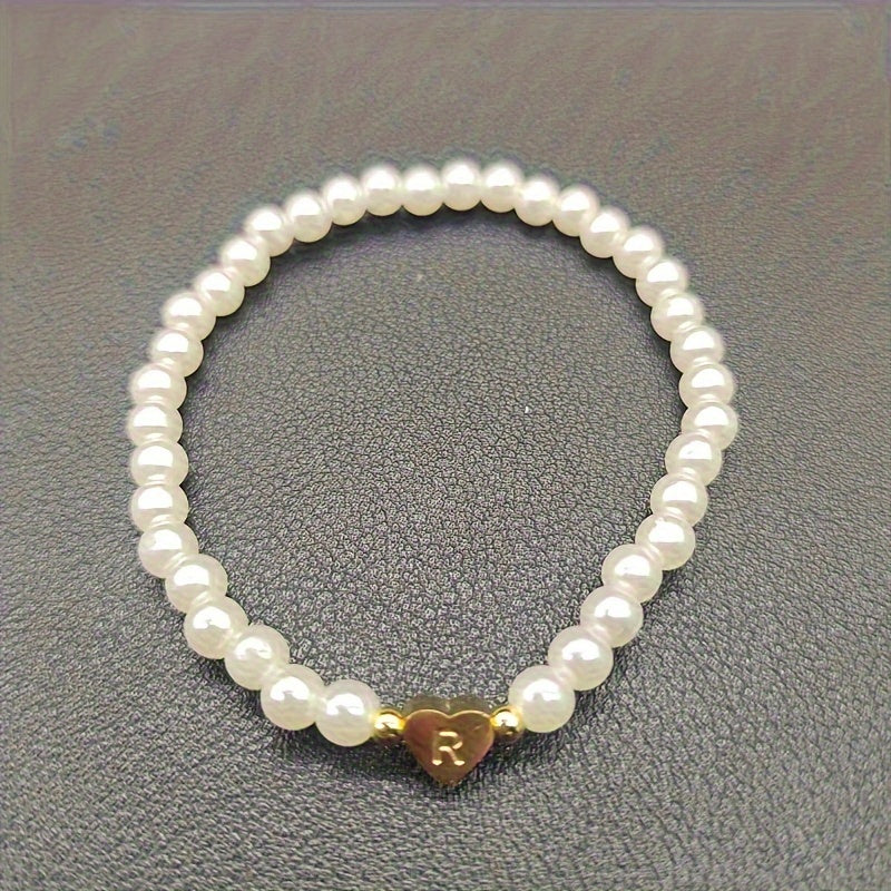 Pulseira Coração com Inicial