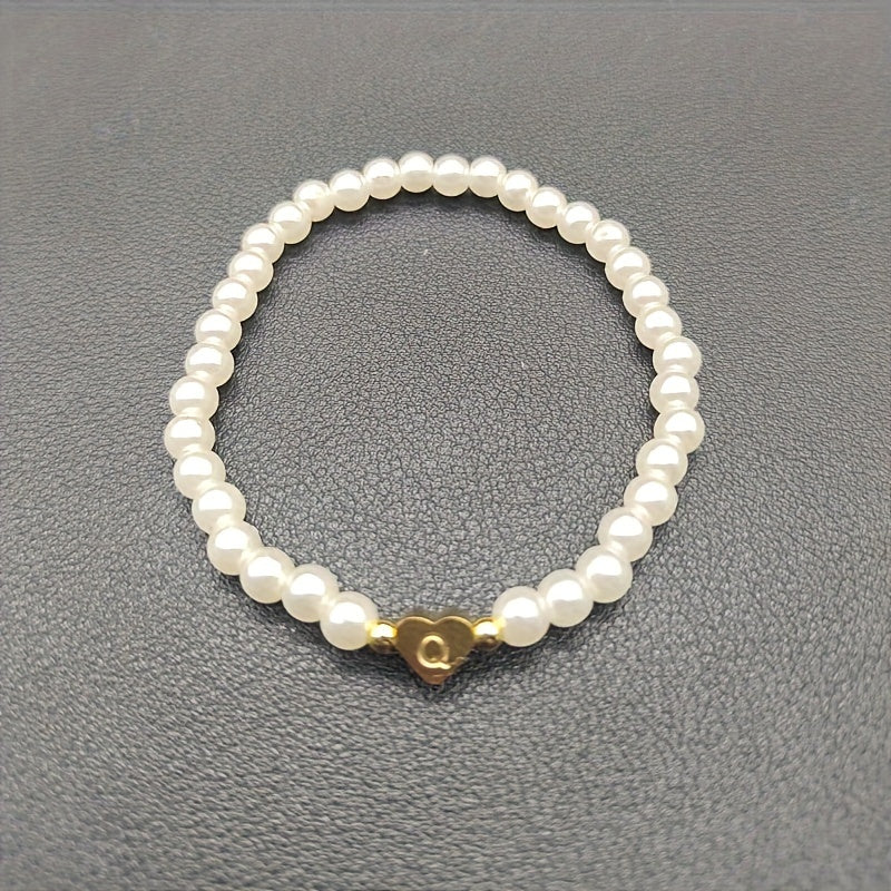 Pulseira Coração com Inicial