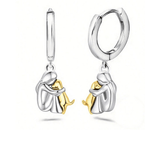 Parure Étreinte – Collier et boucles d’oreilles