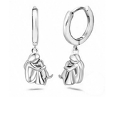 Parure Étreinte – Collier et boucles d’oreilles