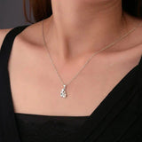 Parure Étreinte – Collier et boucles d’oreilles