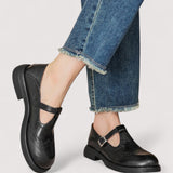 Sapatos Mary Jane com Tira em T