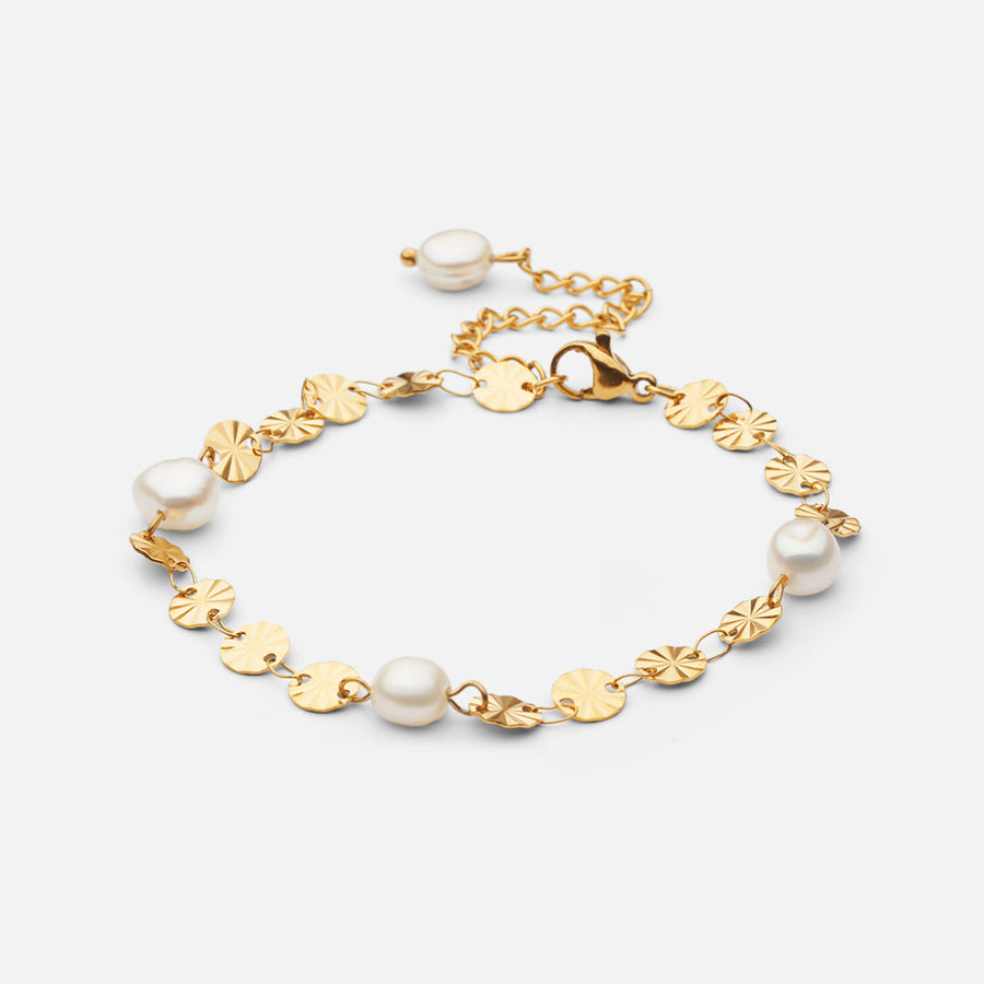 Pulseira Pérolas e Sol