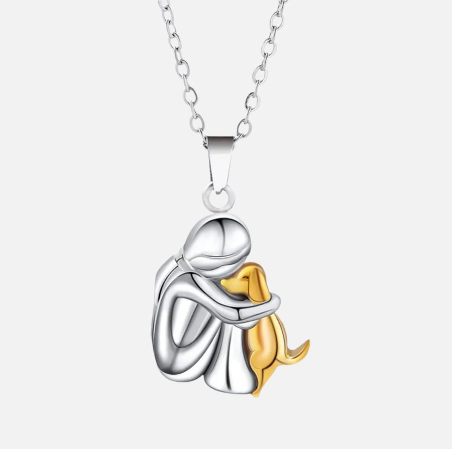 Collier pendentif Étreinte