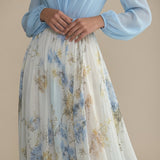 Carmo | Vestido Maxi Floral em Chiffon