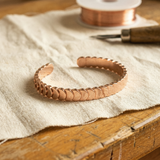 Pulseira de Escamas em Cobre
