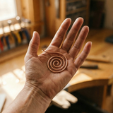 Pulseira Espiral em Cobre