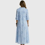 Luciana | Vestido Midi Camiseiro Descontraído