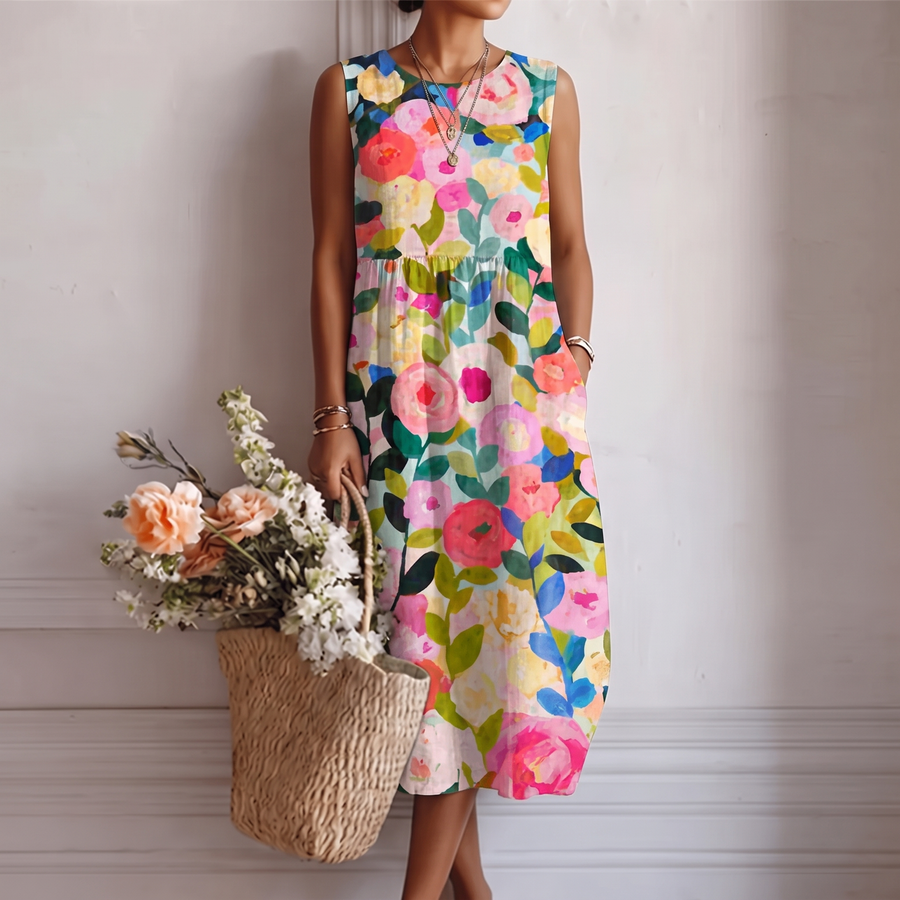 Beatriz™ | Vestido Midi do Dia a Dia