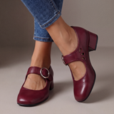 Sapatos de Salto Largo com Tira no Tornozelo
