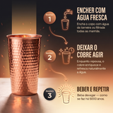 Copo em Cobre Martelado