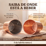 Copo em Cobre Martelado
