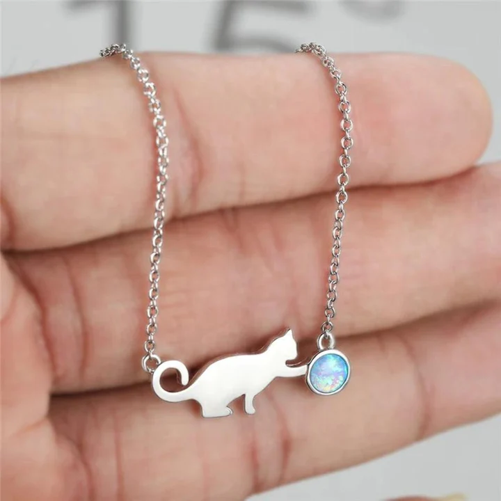 Colar Gato Vintage