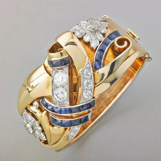 Anel Joia de Zircónia Dourado