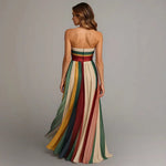 Celina | Vestido Maxi Plissado Intemporal