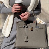 Mala tipo Birkin elegante
