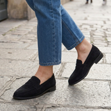 Bianca | Mocassins Penny em Camurça