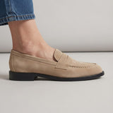 Bianca | Mocassins Penny em Camurça