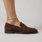 Bianca | Mocassins Penny em Camurça