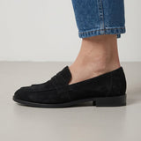 Bianca | Mocassins Penny em Camurça