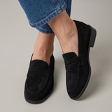 Bianca | Mocassins Penny em Camurça
