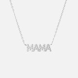 Colar MAMA com Zircónias
