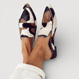 Mocassins com Padrão Vaca